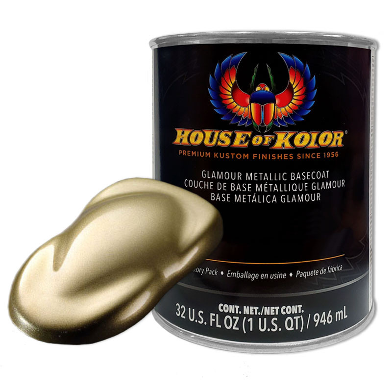 C2C-BC12 Zenith Gold Metallic Basecoat - House of Kolor