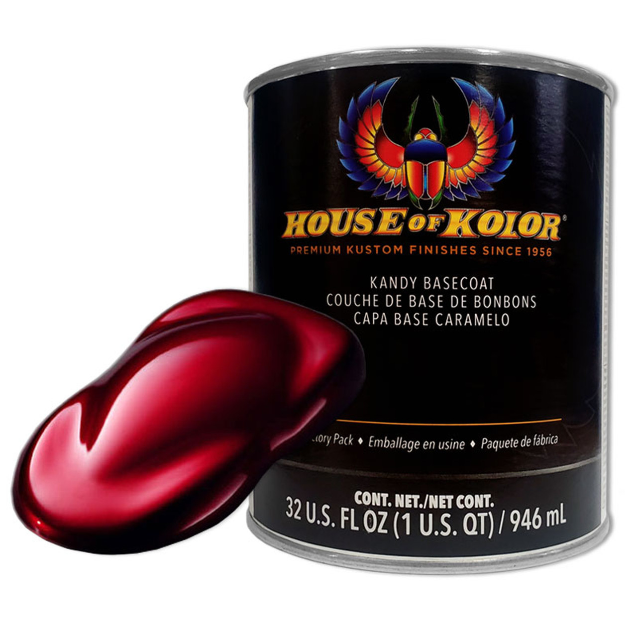 Kandy Brandywine KK01 Touch Up Paint for 1966 Fleet House of Color