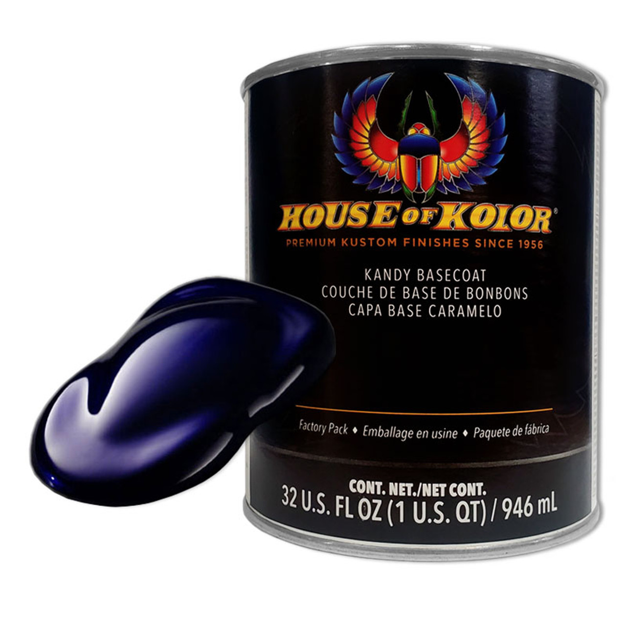 Midnight Blue Pearl Base Coat Automotive Paint and Kit Options