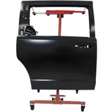 ITT URPS, UltraRack Paint and Repair Stand holding a car door