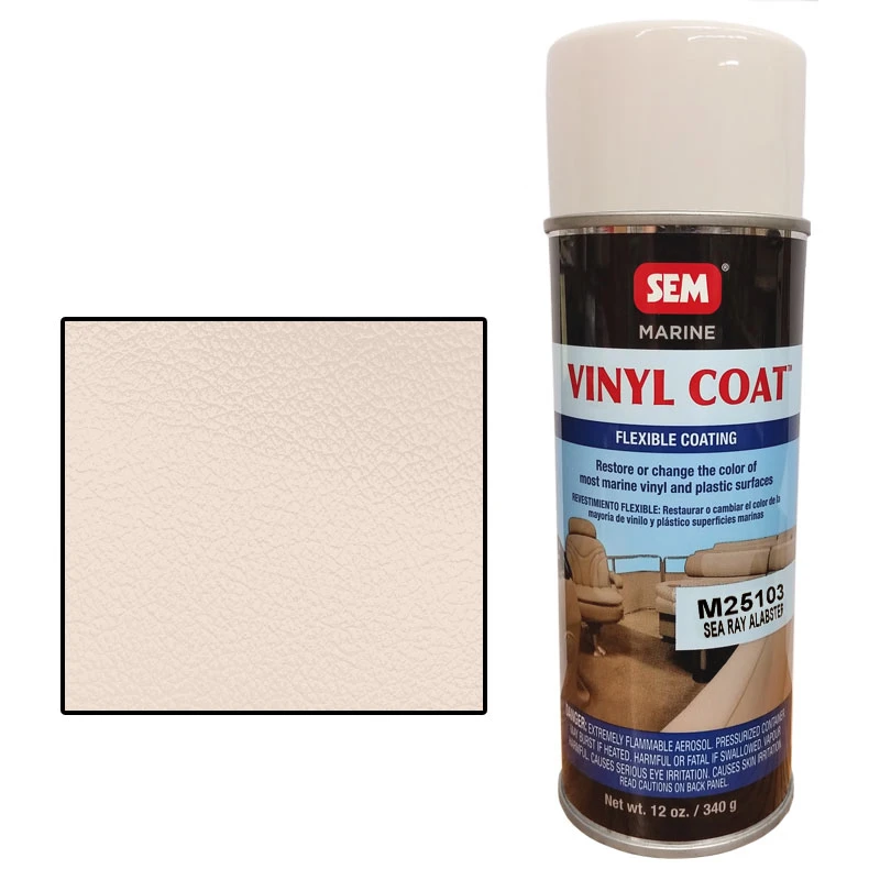 SEM M25103, Sea Ray Alabaster, Marine Vinyl Paint R & E Paint Supply