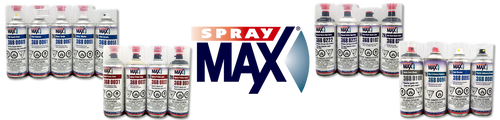 SprayMax 2K Rapid Primer Filler – Universal Gray Primer For Automotive Repair (4 Pack, 13.2 Oz Each)