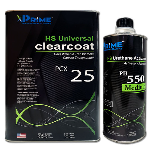 Prime PCX-25, HS Universal Clear Coat