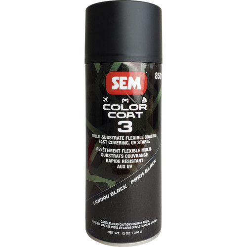 SEM Color Coat 3 Landau Black 85013