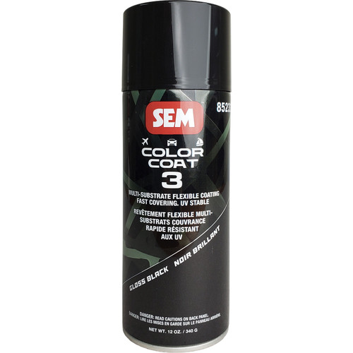 SEM Color Coat 3 Gloss Black 85233