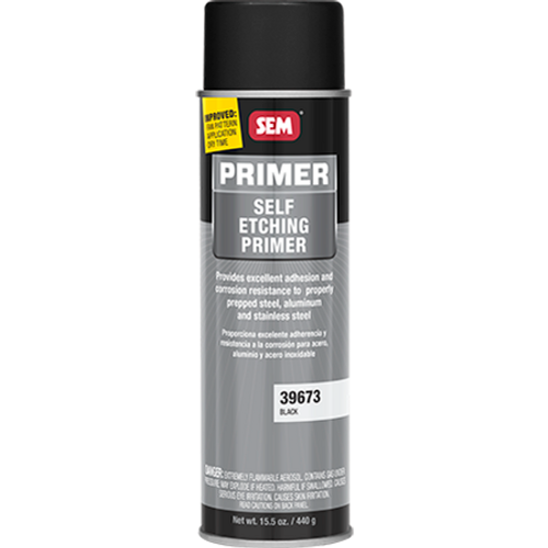 SEM 39673, Black Self Etching Primer