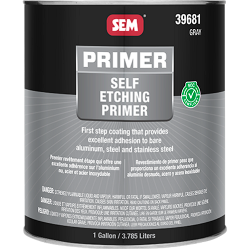 SEM 39681 Gray Self Etching Primer, Gallon