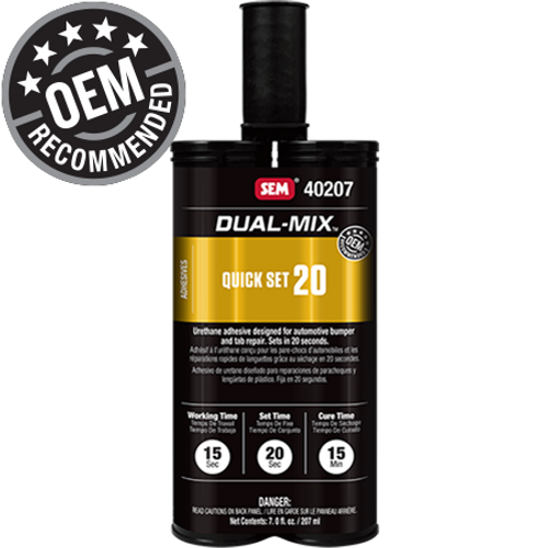 SEM 40207, Quick Set 20, Bumper Tab Repair