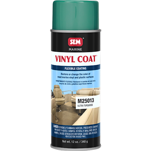 SEM M25013, Ultra Turquoise, Marine Vinyl Paint