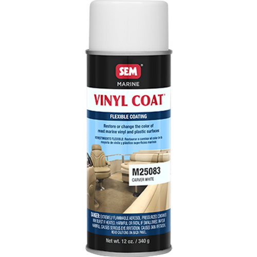 SEM M25083, Carver White, Marine Vinyl Paint SEM M25083, Carver White, Marine Vinyl Paint