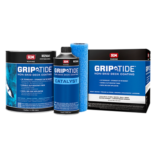 SEM M25640, GripTide Non-Skid Deck Coating, Green SEM M25640, GripTide Non-Skid Deck Coating, Green