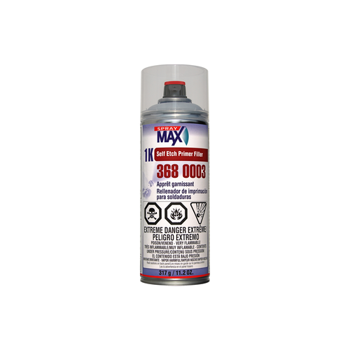 SprayMax Gray Self Etch Primer Filler, 3680003 SprayMax Gray Self Etch Primer Filler, 3680003