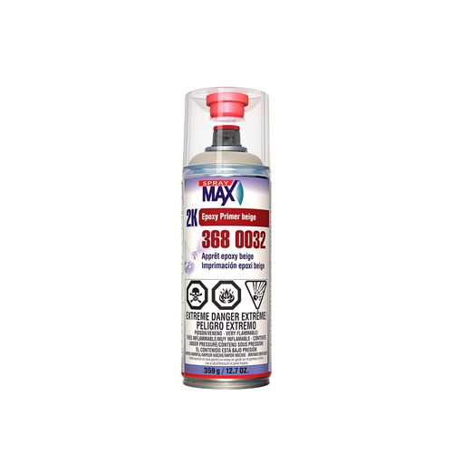 SprayMax 2K Epoxy Rust-Cure Primer, Aerosol 3680032 SprayMax 2K Epoxy Rust-Cure Primer, Aerosol 3680032