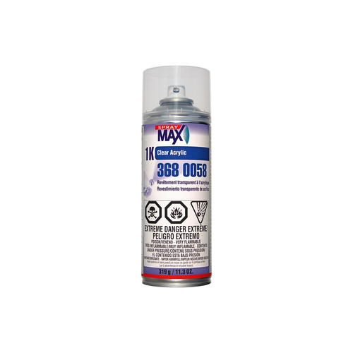 SprayMax 1K Acrylic Clear Coat, 3680058