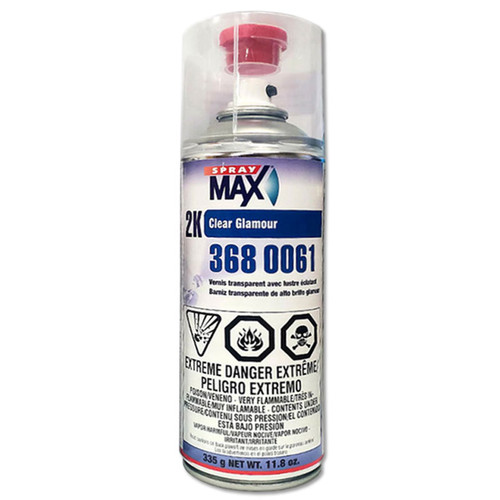 SprayMax 3680061, 2K Urethane Glamour Clear Coat, Aerosol SprayMax 3680061, 2K Urethane Glamour Clear Coat, Aerosol
