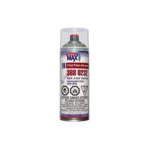 SprayMax 1K Olive Green E-Coat Primer, 3680232 SprayMax 1K Olive Green E-Coat Primer, 3680232