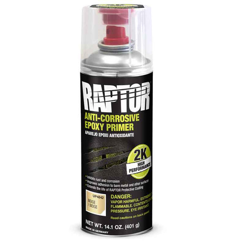 U-POL 4842, Raptor 2K, Anti-Corrosive Epoxy Primer, Beige Aerosol U-POL 4842, Raptor 2K, Anti-Corrosive Epoxy Primer, Beige Aerosol