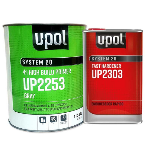 U-POL 4:1 Gray High Build Primer, 2253