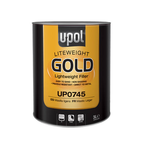 U-POL Gold Lightweight Filler, 745