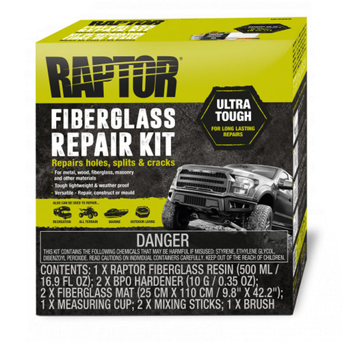 U-POL Raptor Fiberglass Repair Kit, 5050 U-POL Raptor Fiberglass Repair Kit, 5050