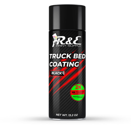 R&E Paint Black 2K Truck Bed Liner