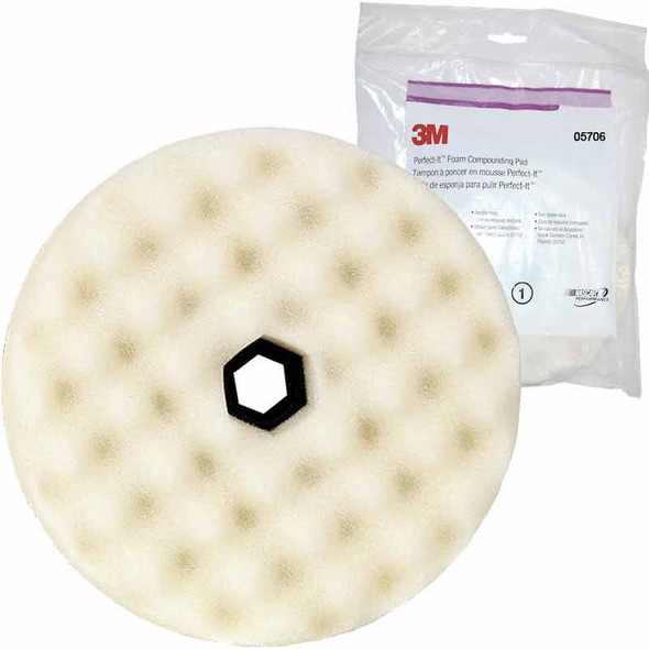 3M 33286 6 Perfect-It Ultrafine Foam Polishing Pad