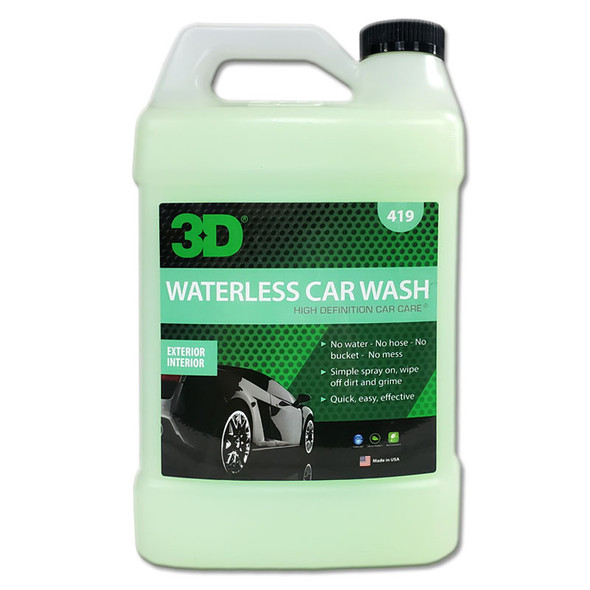3D 419, Waterless Car Wash