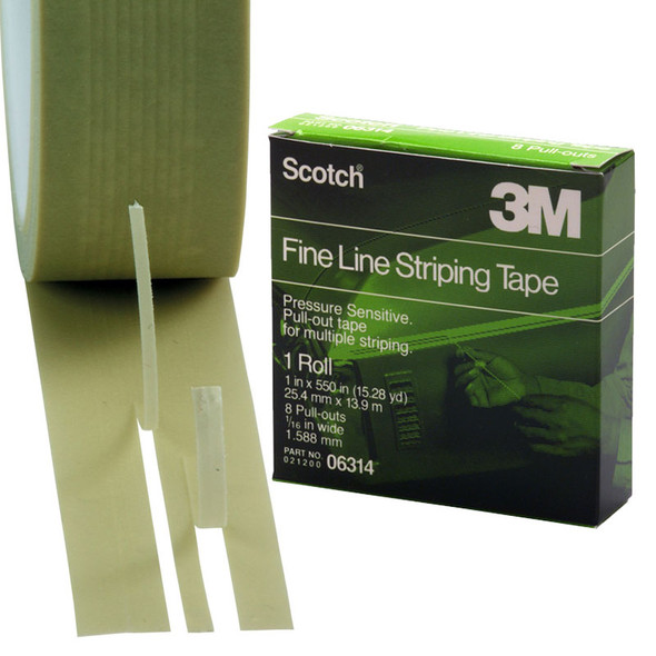 3M 06314, Scotch, Fine Line Striping Tape