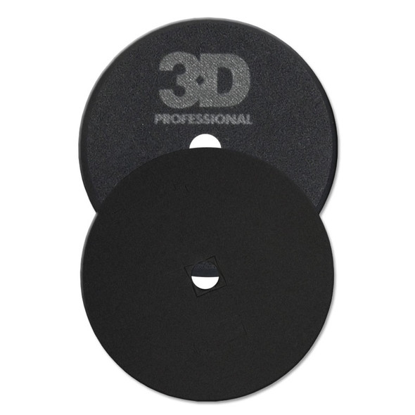 3D K-56SBK, 6.5 inch Black Spider Cut Finishing Pad