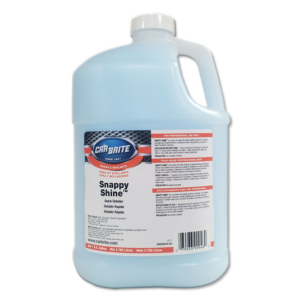 CAR CBOOA018-03, Car Brite Snappy Shine, Gallon