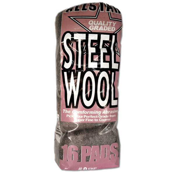 CWS 71016, '0' Steel Wool Pads