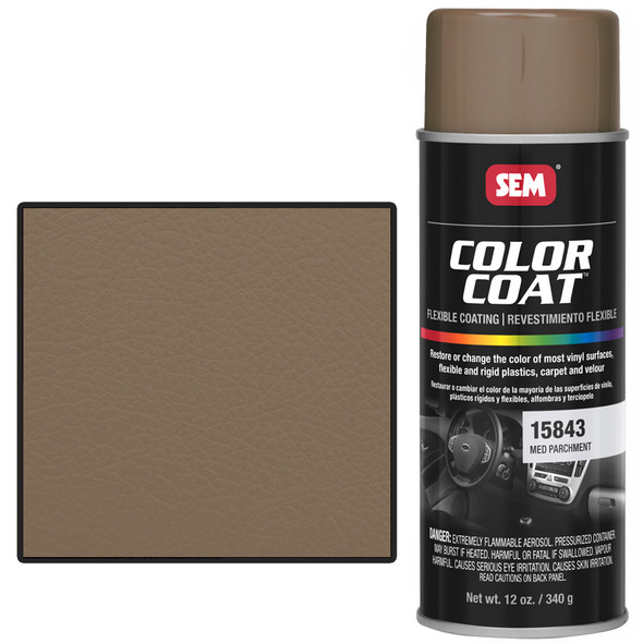 SEM 15843, Medium Parchment, Color Coat Vinyl Paint