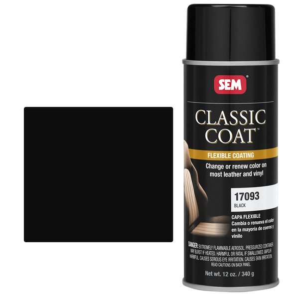 SEM 17093, Classic Coat, Black, GM, Code WA848