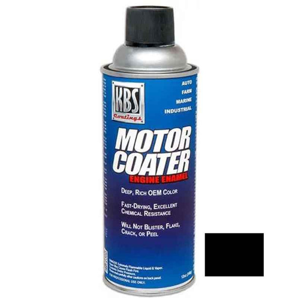 KBS 60112 Motor Coater Velvet Black, Aerosol