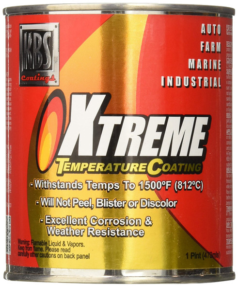 KBS 65304 Xtreme Temperature Coating, Clear, Pint