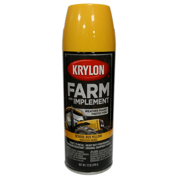 Krylon 1957, School Bus Yellow, Farm and Implement