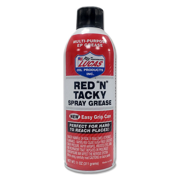LUC 11025, Lucas Red N Tacky Spray Grease
