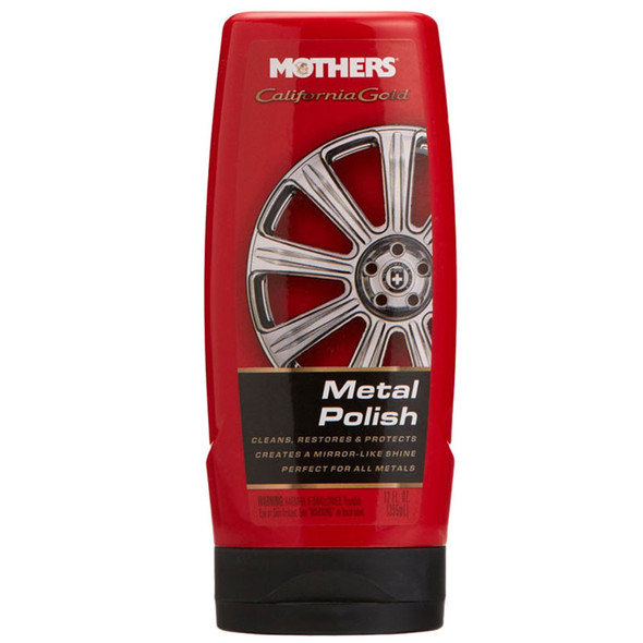 Mothers 05100 Mag Wheel Aluminum Polish All Metals Shines Protects