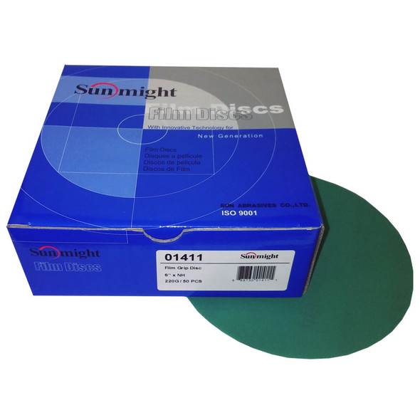 Sunmight 1411 6 inch 220G Velcro Film Disc