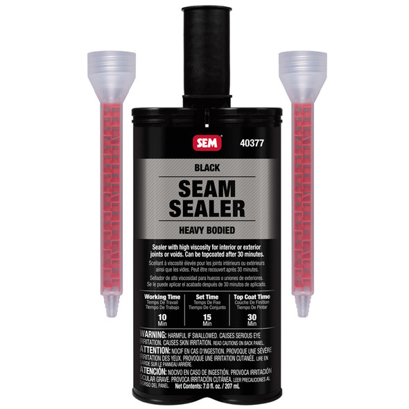 SEM 40377, Heavy Bodied Black Seam Sealer
