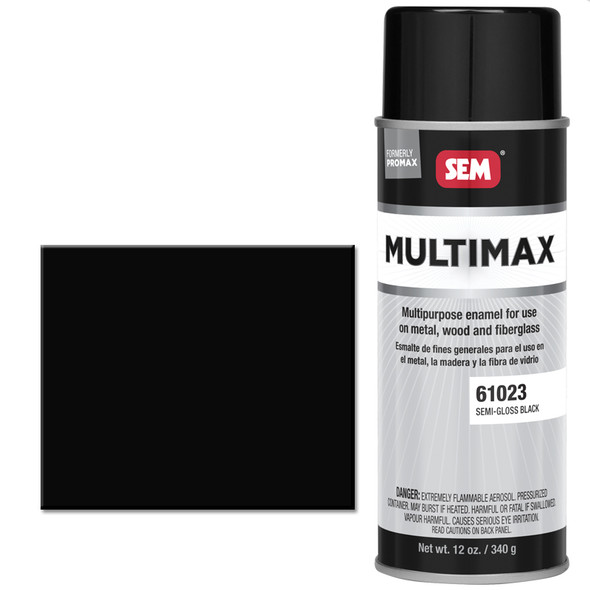 SEM 61023, MultiMax Semi-Gloss Black