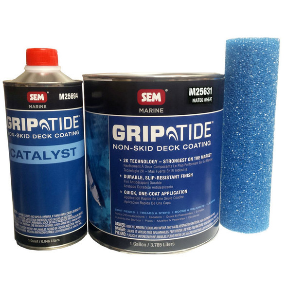 SEM M25630, GripTide Non-Skid Deck Coating, Mateo Wheat