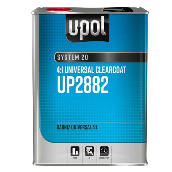 U-POL 796 CLEAR #1 UV-Resistant High Gloss Clearcoat 450 mL (2 Pack)