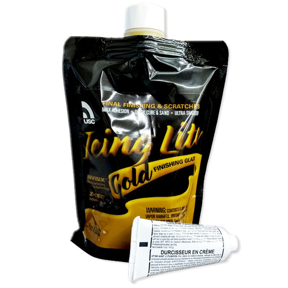 USC 26012, Icing Lite 12 oz bag Gold Refinishing Glaze