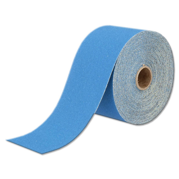 Dura-Gold Premium 220 Grit PSA Purple Film Ceramic Longboard Sandpaper, 2-3/4 Wide Continuous 20 Yard Roll - Self Adhesive Stickyback for Auto & Wood Air File Long Board Sanders