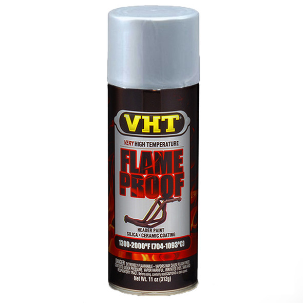 VHT SP106, Flame Proof Flat Silver Paint