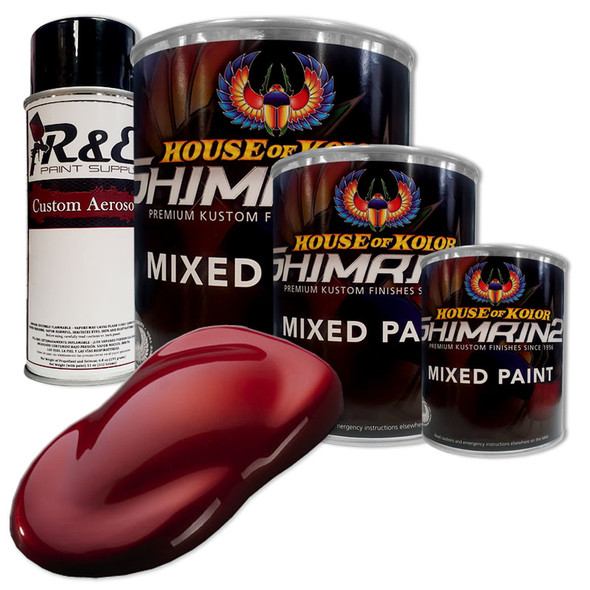 HOK1121-00 Better Off Red, Shimrin 2, Kustom Paint - House of Kolor