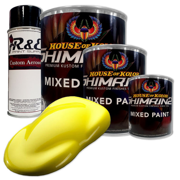 HOK1462-02 Lemon Twist, Shimrin 2, Kustom Paint - House of Kolor