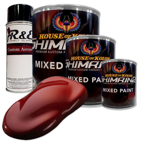 HOK1563-04 Smoldering Scarlet, Shimrin 2, Kustom Paint - House of Kolor