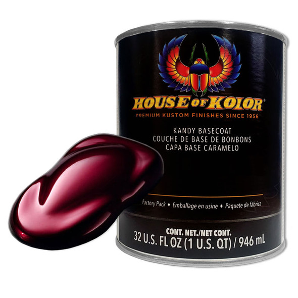 C2C-KBC06 Burgandy Kandy Basecoat - House of Kolor